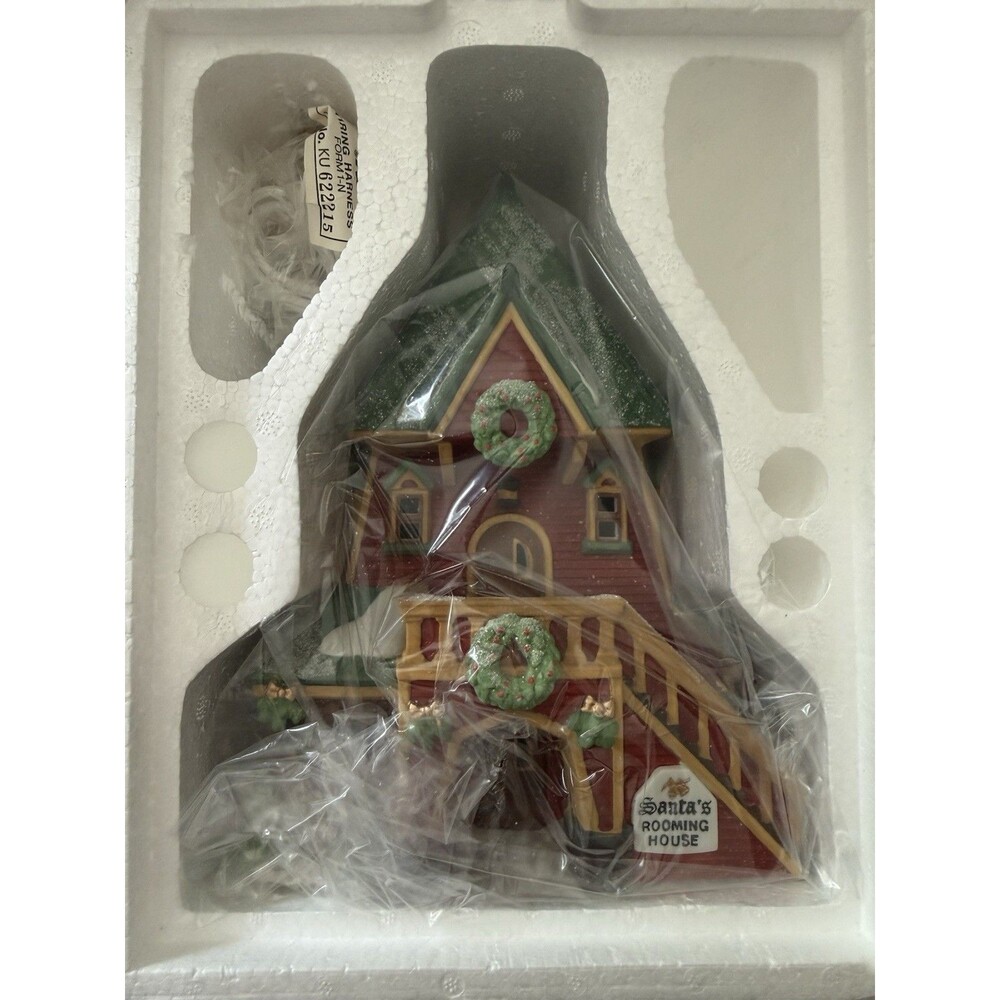 NEW! 1995 Dept 56 Heritage Village “North Pole” Series 🎅🏽Santa’s Rooming House